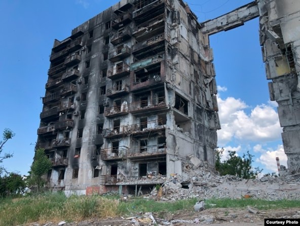 Marioupol occupée, photo prise en 2022